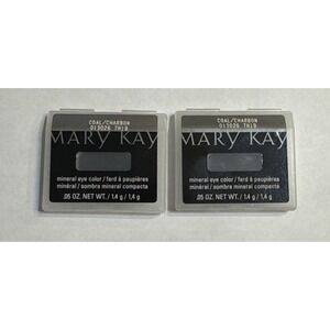 Lot of 2 Mary Kay Mineral Eye Color Shadow COAL 013026 New Discontinued READ